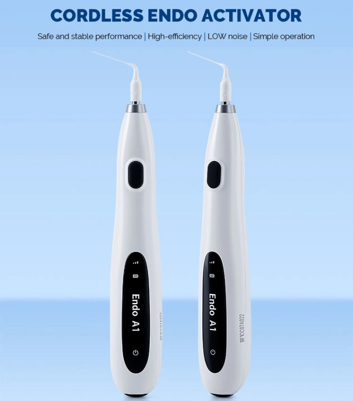 Betterway Endo A1 Dental Cordless Endoactivator Endo Activator With 60Pcs Endo Tips